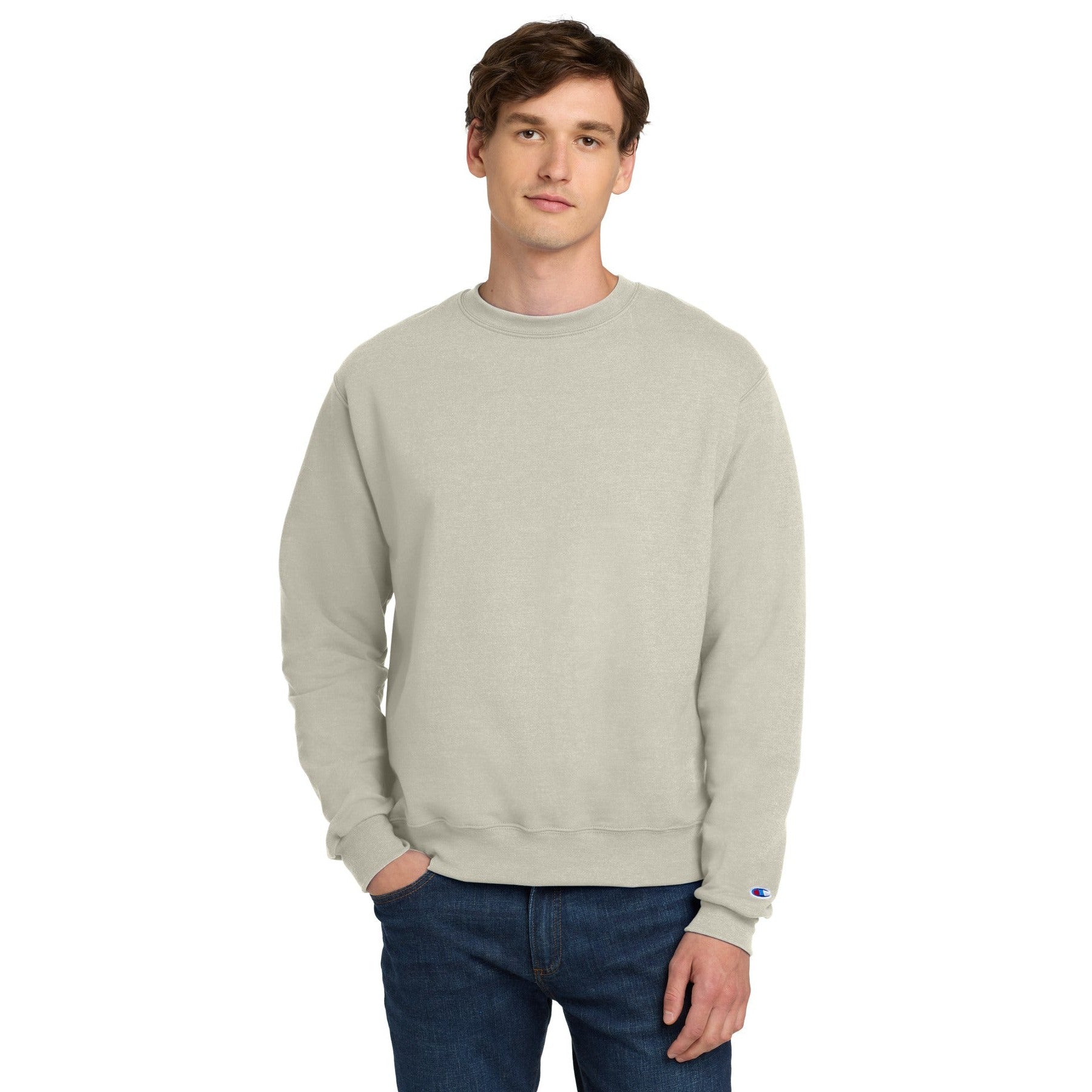 Champion-Champion® Powerblend® Crewneck Sweatshirt. S6000-MedTech-9